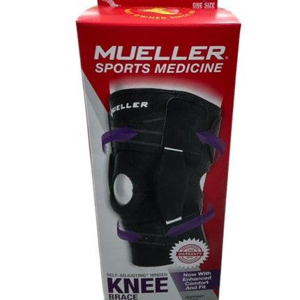 Rodillera con bisagras autoajustables Mueller 65457ML