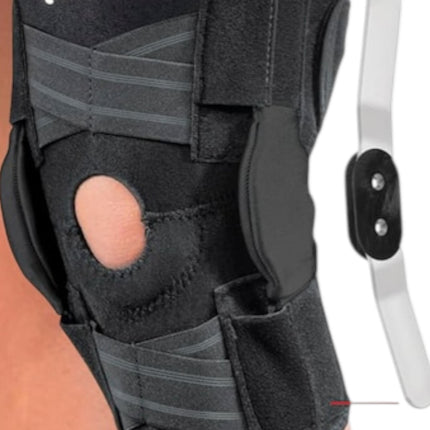 Rodillera con bisagras autoajustables Mueller 65457ML