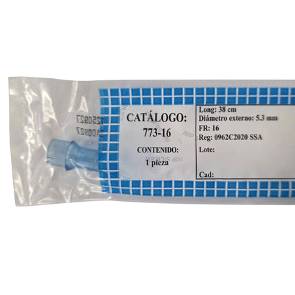 Sonda Nelaton de PVC Siliceo | Para drenaje urinario