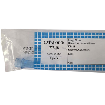 Sonda Nelaton de PVC Siliceo | Para drenaje urinario