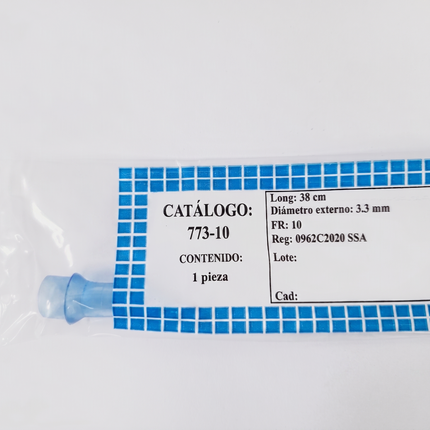 Sonda Nelaton de PVC Siliceo | Para drenaje urinario
