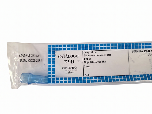 Sonda Nelaton de PVC Siliceo | Para drenaje urinario
