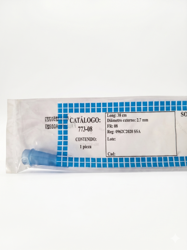 Sonda Nelaton de PVC Siliceo | Para drenaje urinario