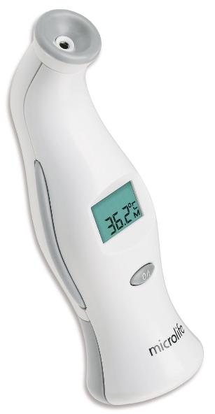 Termometro Electronico Frontal sin Contacto 12 Memorias Mod. Fr1dm1