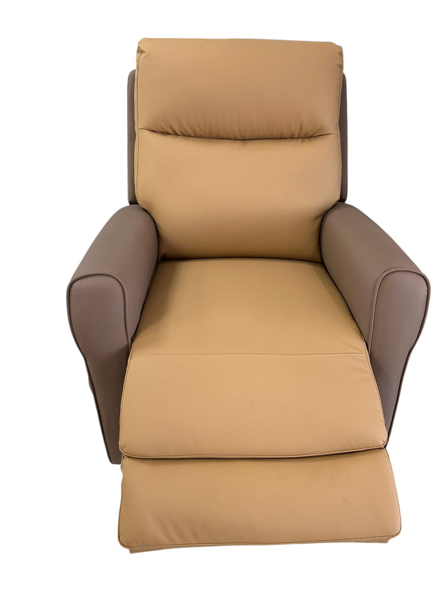 Sillon mecedora reclinable TheraNap color Brown Sugar
