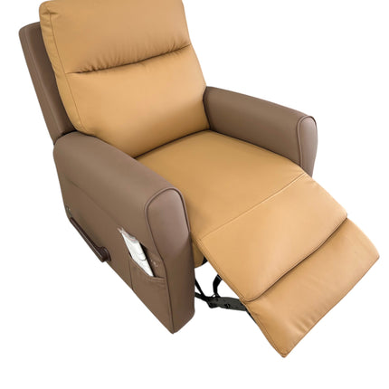 Sillon mecedora reclinable TheraNap color Brown Sugar