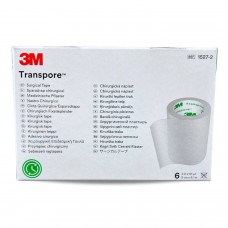 TRANSPORE 5CM (2IN) X 9.14 M CAJA C/6 ROLLOS