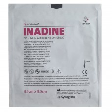 INADINE 9.5 X 9.5 CM APOSITO NO ADHERENTE POVIDONA YODADA, POLIETILENGLICOL Y AGUA PURIFICADA