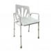 SILLA DUCHA DE ACERO CON RESPALDO