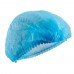 GORRO PLISADO AZUL BOLSA C/100 PIEZAS