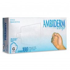 Guantes de Vinyl Ambiderm® Libre de Polvo