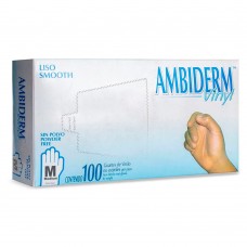 Guantes de Vinyl Ambiderm® Libre de Polvo