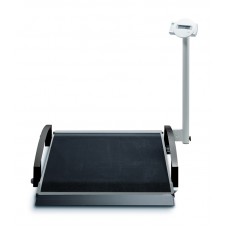 BASCULA DIGITAL DE PLATAFORMA 360KG DIV 100G TARA AUTO-HOLD BMI C/RIELES LATERALES Y RUEDAS