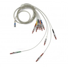 CABLE DE PACIENTE 10 PUNTAS TIPO BANANA PARA ECG EN REPOSO (SE-PRO-600)