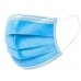 CUBREBOCAS ADULTO TRICAPA 3 PLIEGOS AZUL CON ELASTICO BOLSA C/50 FACE MASK