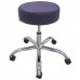 BANCO GIRATORIO DREAM (VIOLETA) 5 RUEDAS HIDRAULICO BASE CROMADA