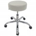 BANCO GIRATORIO MIST (FROST GRAY) 5 RUEDAS HIDRAULICO BASE CROMADA