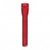 LAMPARA BOLSILLO MINI MAGLITE ROJO LUZ KRYPTON EN ESTUCHE  C/BATERIAS AAA CLIP SUJETADOR (500415)