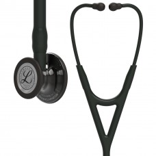 ESTETOSCOPIO LITTMANN CARDIOLOGY IV BLACK HIGH POLISH SMOKE EDITION VASTAGO Y AURICULAR NEGRO 27 PULG 6232