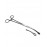PINZA FORESTER ANILLO GRANDE CURVA 24CM