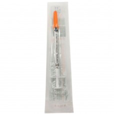 JERINGA DESECHABLE .5ML CON AGUJA 29G X 13MM PARA INSULINA
