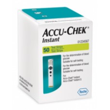 TIRAS REACTIVAS ACCU-CHECK INSTANT CON 50