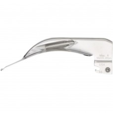 Laringoscopio Welch Allyn® curvo-Macintosh fibra óptica No. 4