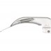 Laringoscopio Welch Allyn® curvo-Macintosh fibra óptica No. 4