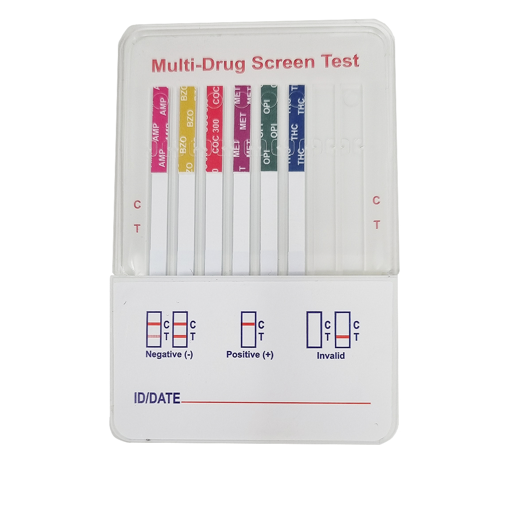 Tarjeta de prueba de drogas en orina con metanfetamina (mAmp) (paquete de 3  pruebas)