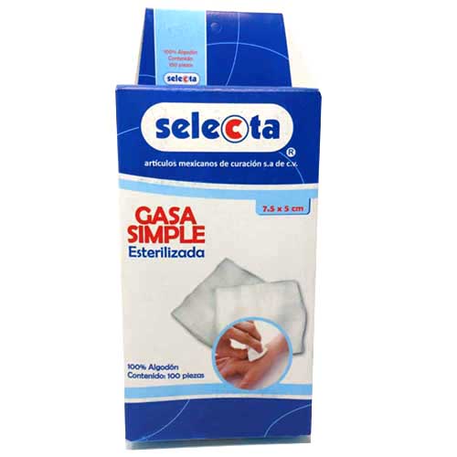 GASA NO TEJIDA NO ESTERIL 7.5 X 7.5 PAQ X 200 UND - MEDICAL SUPPLIES